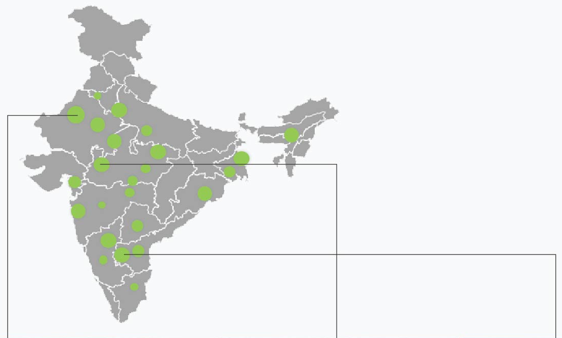 India Solar Map