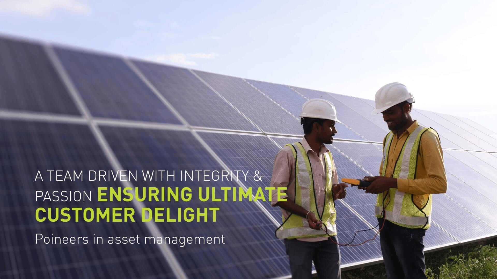 Wind turbine renewable energy project