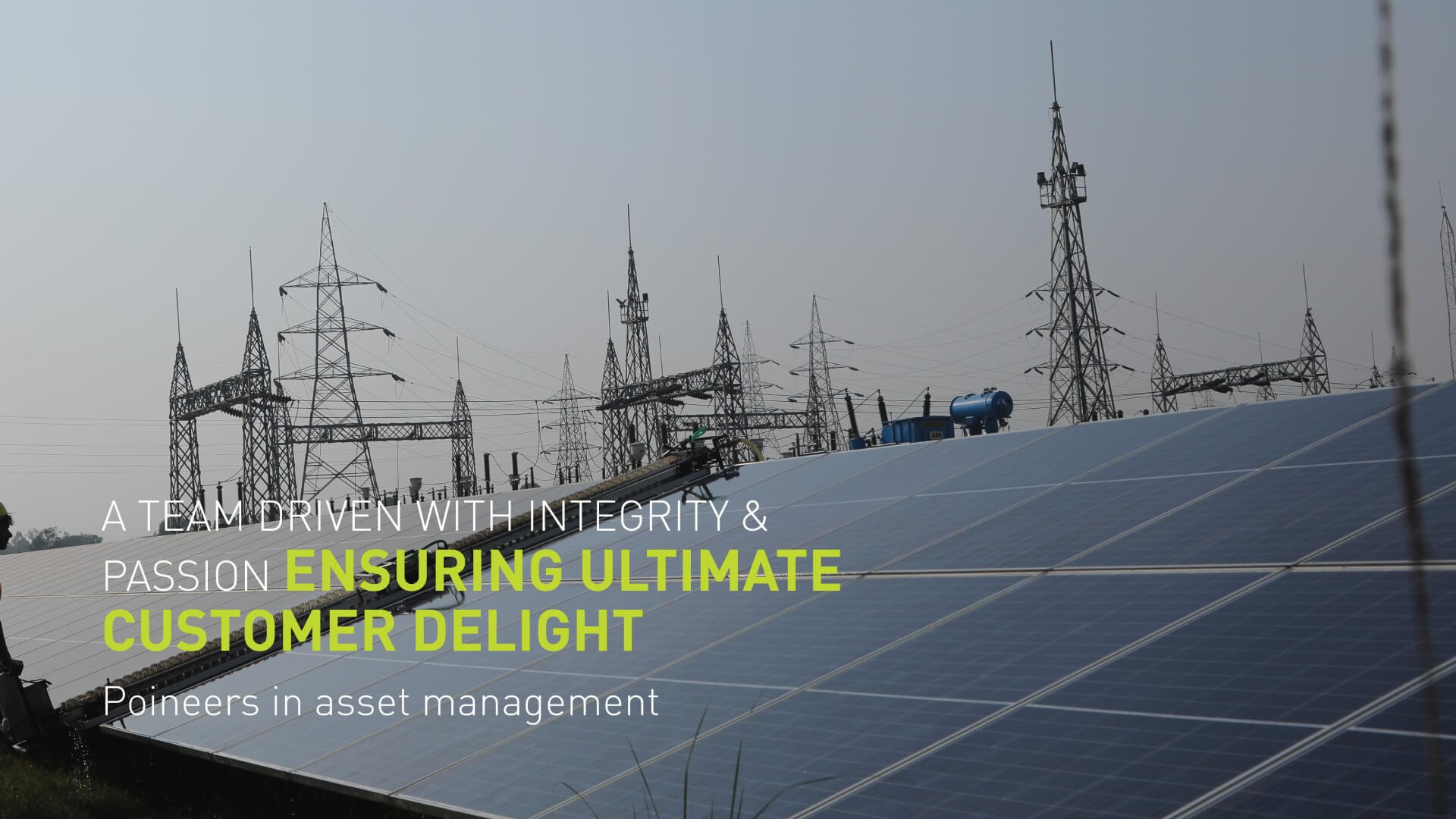 Wind turbine renewable energy project