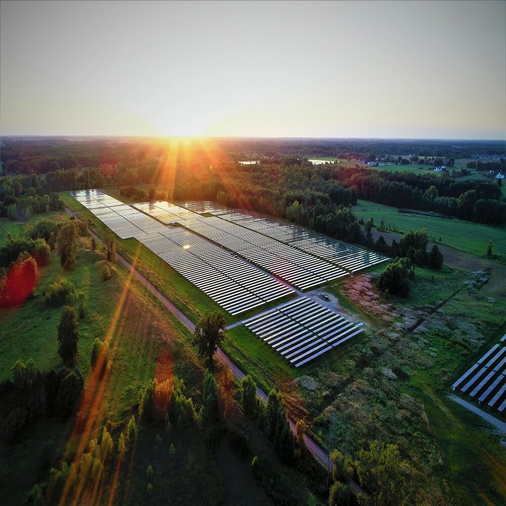 Request a quote for solar energy installation